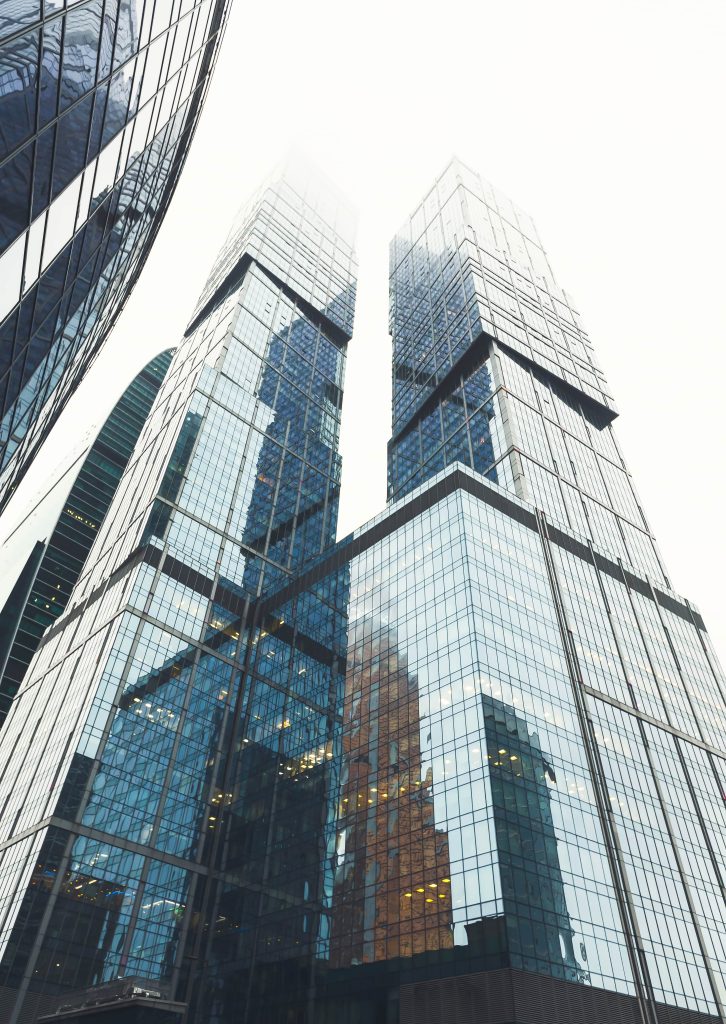 glass-facades-of-modern-skyscrapers